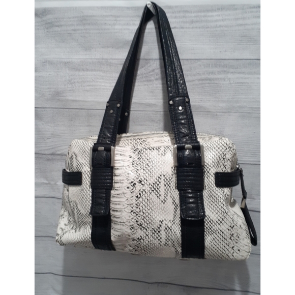 Black white handbag Jessica Simpson - Picture 2 of 7